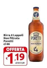 Angelo poretti - Birra 4 Luppoli Non Filtrata