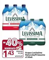 Levissima - Acqua Naturale/Frizzante