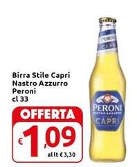 Peroni - Birra Stile Capri Nastro Azzurro