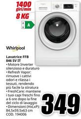 Whirlpool - Lavatrice FFB 846 SV IT