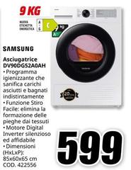 Samsung - Asciugatrice DV90G5240AH