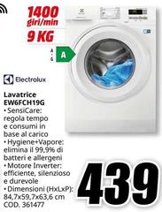 Electrolux - Lavatrice Ew6fCH9G
