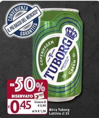 Tuborg - Birra Lattina