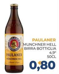 Paulaner - Munchner Hell Birra Bottiglia 4.9°