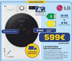 LG - Lavasciuga Serie Rs D4R9010TSWS