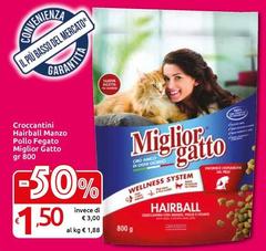 Basso - Croccantini Pollo Fegato Miglior Gatto