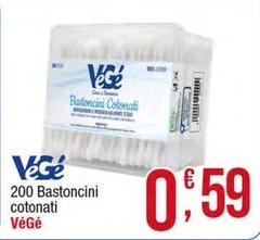 Végé - 200 Bastoncini Cotonati