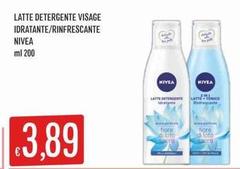 Nivea - Latte Detergente Visage Idratante/Rinfrescante