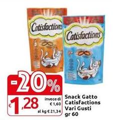 Catisfactions - Snack Gatto