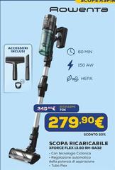 Rowenta - Scopa Ricaricabile Xforce Flex 13.60 RH-93A3