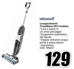 Bissell - Lavapavimenti Crosswave Hf3 Cordless