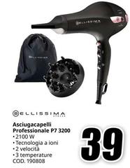 Bellissima - Asciugacapelli Professionale P7 3200