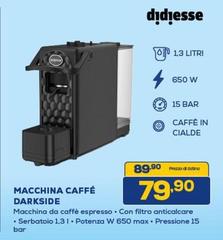 Didiesse - Macchina Caffè Darkside