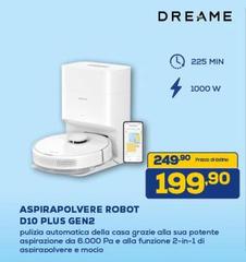 Dreame - Aspirapolvere Robot D10 Plus Gen2