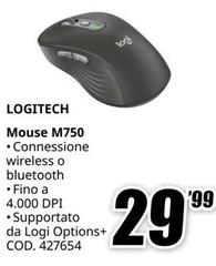 Logitech - Mouse M750