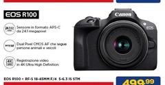 Canon - EOS R100 + RF-S 18-45MM F4 56.3 IS STM