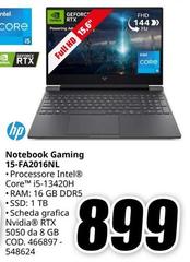 HP - Notebook Gaming 15-FA2016NL
