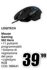 Logitech - Mouse Gaming 502 Hero