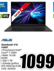 Asus - Notebook V16 V3607