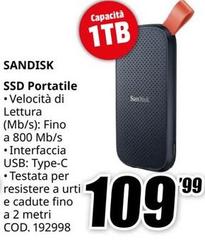 Sandisk - Ssd Portatile