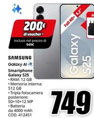 Samsung - Galaxy Al + Smartphone Galaxy S25