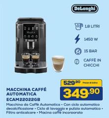 De Longhi - Macchina Caffè Automatica Ecam22022gb