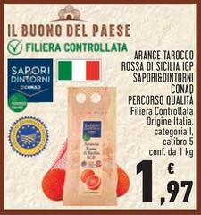 Conad - Arance Tarocco Rossa Di Sicilia IGP Sapori&Dintorni Percorso Qualita