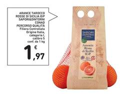 Arance Tarocco Rosse Di Sicilia IGP Sapori&Dintorni Percorso Qualità