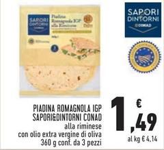 Conad - Piadina Romagnola IGP Sapori&Dintorni