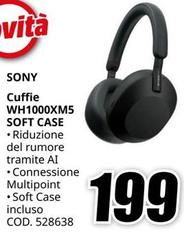 Sony - Cuffie WH1000XM5 Soft Case
