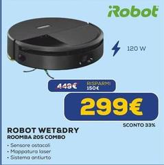 iRobot - Robot Wet&dry Roomba 205 Combo