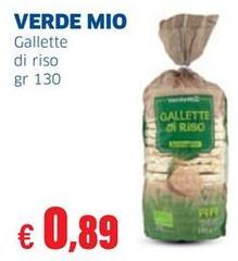 Verde mio - Gallette Di Riso