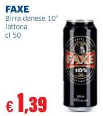 Faxe - Birra Danese 10° Lattona