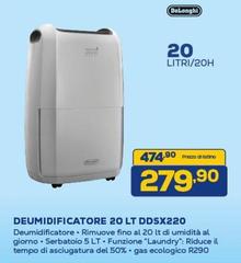 Tempo - Deumidificatore 20 LT DDSX220