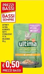 Ultima - Affinity Alimento Gatti Sterilizzati Fit & Delicious