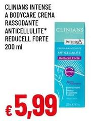 Clinians - Intense A Bodycare Crema Rassdoante Anticellulite Reducell Forte