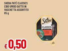 Sheba - Paté Classics Cibo Umido Gatto In Vaschetta Assortito