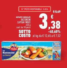 Findus - Bastoncini Capitan