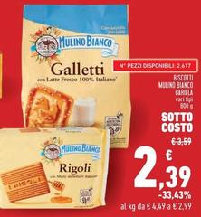 Mulino Bianco - Biscotti Barilla