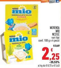 Nestlè - Merenda Mio