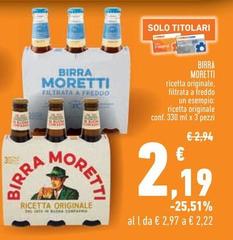 Moretti - Birra