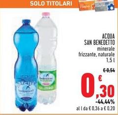 San Benedetto - Acqua