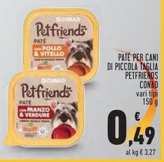 Conad - Pate Per Cani Di Piccola Taglia Petfriends