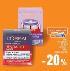 L'Oreal - Linea Per La Cura Del Viso Revitalift