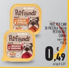 Conad - Pate Per Cani Di Piccola Taglia Petfriends