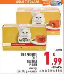 Purina - Cibo Per Gatti Gold Gourmet