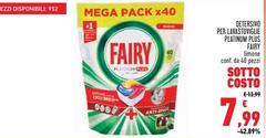 Fairy - Detersivo Per Lavastoviglie Platinum Plus
