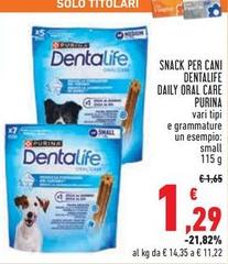 Purina - Snack Per Cani Dentalife Daily Oral Care