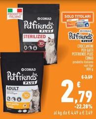 Conad - Croccantini Per Gatti Petfriends Plus