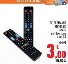 Metronic - Telecomando